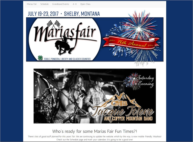 Marias Fair Website